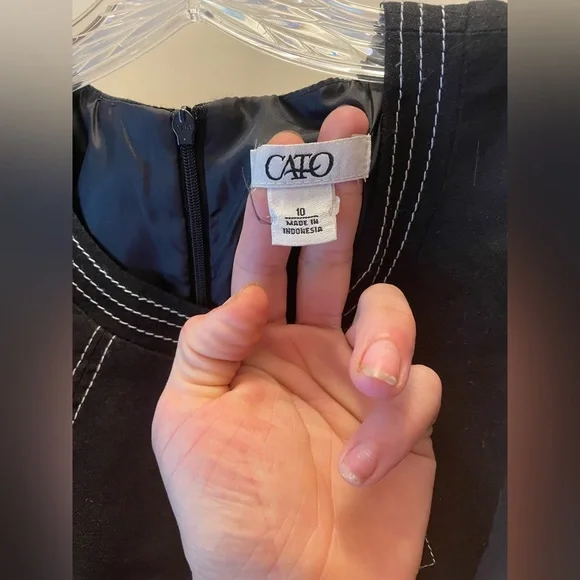 Cato Black sleeveless business or formal dress - Picture 7 of 8